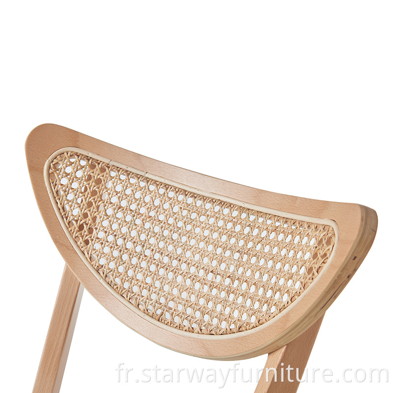 Rattan Bcakrest Dining Chair